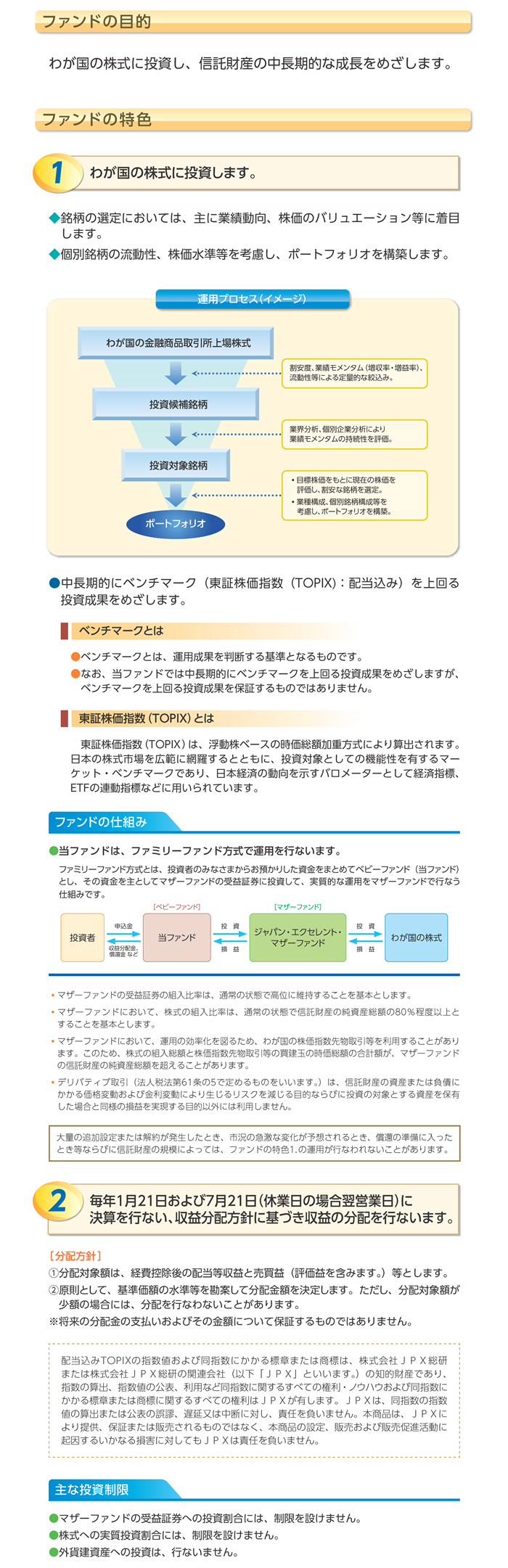 ジャパン・エクセレント追加型投信/国内/株式