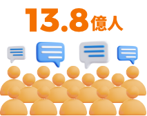 13.8億人