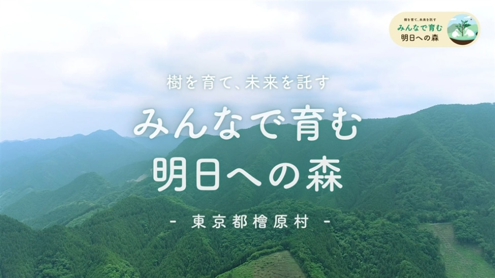 植樹プロジェクト 植樹地のご紹介 東京都 檜原村（2023年）