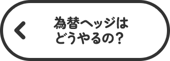 為替ヘッジはどうやるの？